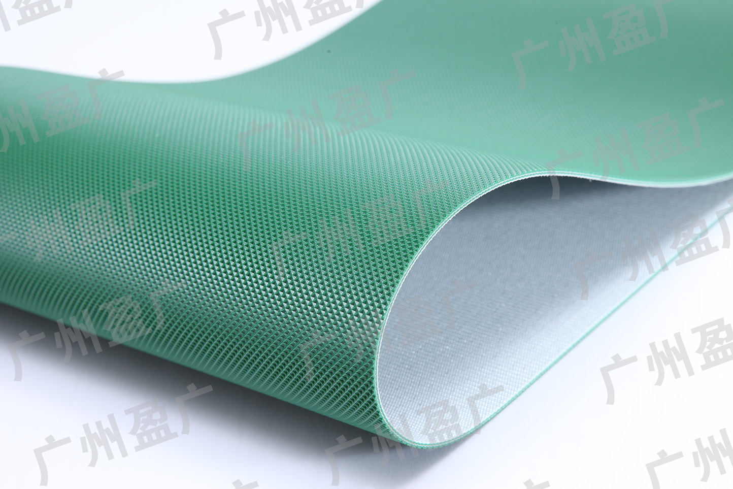 绿色钻石花纹输送